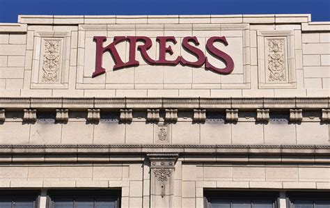 kress store large metal box|kress building.